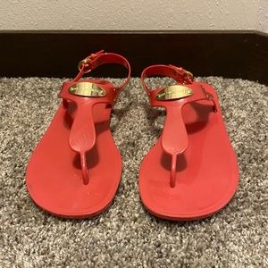 Michael Kors jelly sandals
